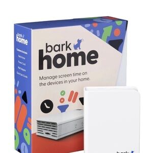 Bark Home Device in White with Packaging